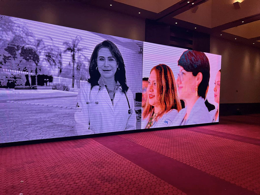 spain indoor led screen